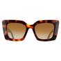 Brown Cat Eye Light Havana Brown Gradient Polarized BE4344 Daisy, Image 1 of 3