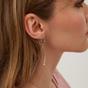 Silver Dorissa Sterling Silver Drop Earring Multicolor Beads, Image 4 of 5