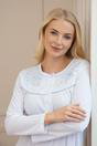 Blue Long Sleeve Cuddle Knit Nightdress, Image 5 of 6