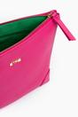 Fuchsia Etre Fuchsia Faux Leather Medium Wash Bag, Image 2 of 2