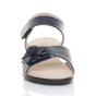 Navy Blue AJVANI Navy Blue Comfort Touch Close Sandals, Image 6 of 6