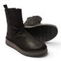 Black Womens Sued Leather Boot-RENO053FLY, Image 5 of 5