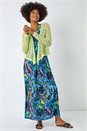 Lime Lightweight Knitted Shrug, Image 5 of 5