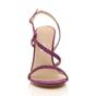 Purple AJVANI Purple High Heel Party Barely There Sandals, Image 6 of 6