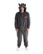 Charcoal How to Train Your Dragon Toothless Onesie, Image 1 of 6