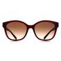 Red Cat Eye Shiny Transparent Red Brown Gradient AX4127S, Image 1 of 3