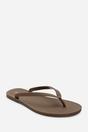 Chocolate Kailany Jelly Thong Flip Flop Sandals, Image 2 of 6