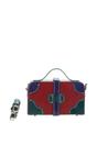 Red 'Adelaide' Leather Shoulder Bag, Image 1 of 4