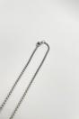 Silver Cross Pendant Necklace in Silver, Image 4 of 4