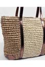 Bronze Pia Rossini Bronze Aragon - Straw Tote Bag - Cognac, Image 2 of 2