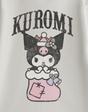 Light Grey Hello Kitty & Friends Kuromi Stocking T-Shirt, Image 6 of 6