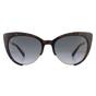 Brown Cat Eye Dark Havana Dark Grey Gradient Sunglasses, Image 1 of 4