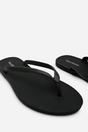 Black Kailany Jelly Thong Flip Flop Sandals, Image 5 of 6