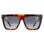 Brown Hugo Boss Brown Square Havana Dark Grey Gradient 90041091, Image 1 of 6