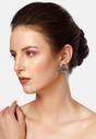 Lilac Diva Floral Stud Earrings, Image 4 of 5