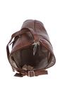 Brown 'Donegal' Practical Real Leather Shoulder Bag, Image 5 of 5