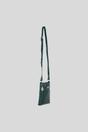 Green Real Leather Crossbody Bag with Adjustable Strap, Image 5 of 5