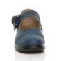 Navy Blue AJVANI Navy Blue Flat Comfort Mary Jane Shoes, Image 6 of 6
