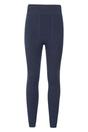 Navy Fluffy Fleece Lined Thermal Leggings, Image 1 of 4