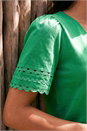 Green Dusk Ric Rac Trim T-Shirt, Image 4 of 4