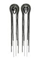 Black Diva Collection Long Chain Earrings, Image 1 of 5