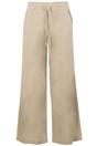Taupe Zinny Wide Leg Trousers, Image 1 of 3