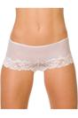 White 3 Pack Sheer Mesh Lace Boxers, Image 1 of 3