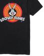 Black Looney Tunes Bugs Bunny Women's Black T-shirt, Image 5 of 5
