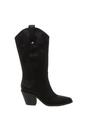 Black Feria Long Boots, Image 4 of 6