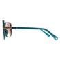 Grey Butterfly Gloss Green Crystal and Teal Brown Gradient Morwenna, Image 3 of 4