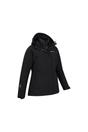 Black Alaskan 3 in 1 Padded Jacket, Image 3 of 6