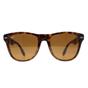 Brown Ray-Ban Brown Rectangle Tortoise Brown Folding Wayfarer 4105 Sunglasses, Image 1 of 3