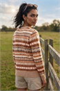 Rust Fairisle Soft Knit Jumper, Image 2 of 4