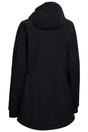 Black Priya Long Length Soft Shell Jacket, Image 2 of 2
