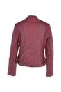 Red Ashwood Leather Red 'Casey' Real Leather Biker Jacket, Image 3 of 4
