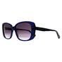 Blue Ted Baker Blue Square Gloss Crystal Navy Grey Gradient TB1740 Penelope, Image 2 of 3