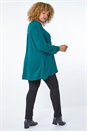 Forest  Curve Linen Look Shirt, Image 3 of 4