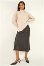 Natural Turtleneck Knit Jumper, Image 2 of 7