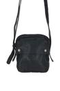 Black Real Leather Cross Body Bag, Image 2 of 6