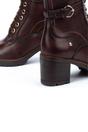 Brown Women’s Combat Ankle Boots -W7H-8510, Image 7 of 7