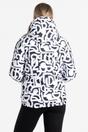 Multi Society Graffiti Padded Jacket, Image 4 of 4
