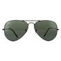 Black Ray-Ban Black Aviator Black Green Sunglasses, Image 1 of 6