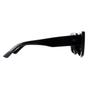 Black Montana Black Rectangle Shiny Black Smoke Polarized MP56, Image 4 of 4