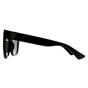 Black Gucci Black Square Shiny Black Dark Grey GG1338S, Image 3 of 3
