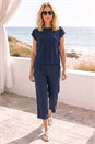  Classic Textured Stretch T-Shirt, Image 5 of 5