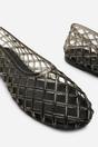 Black Where's That From Black Kori Jelly Ballet Pumps, Image 5 of 6