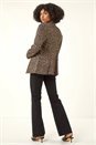 Multi Animal Print Stretch Jacket , Image 3 of 5