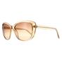 Beige Calvin Klein Beige Cat Eye Crystal Beige Brown Gradient CK19560S, Image 2 of 4