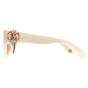 Beige Nike Beige Cat Eye Shiny Beige Brown Gradient SRC017M Sunglasses, Image 3 of 3