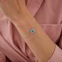 Silver Blue Opal Sun Sterling Silver Bracelet, Image 2 of 4